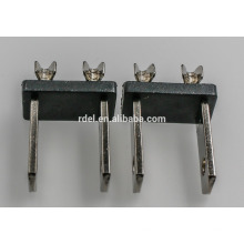 2 pins USA plug insert with ROHS black colour